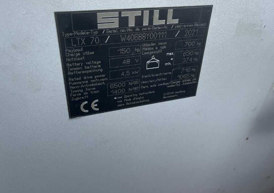 Still LTX70 - Elektrische trekker: afbeelding 4 Still LTX70 - Elektrische trekker: afbeelding 4