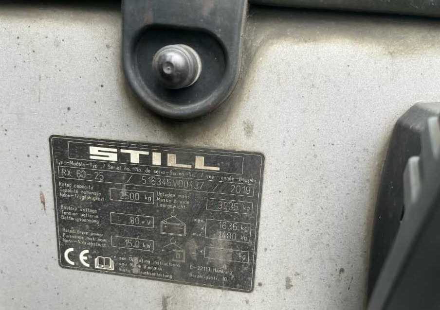 Still RX60-25 - Elektrische heftruck: afbeelding 4 Still RX60-25 - Elektrische heftruck: afbeelding 4