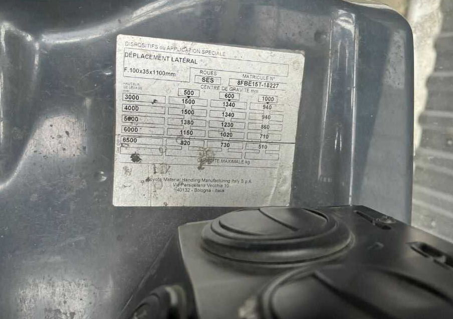 Toyota 8FBE15T - Elektrische heftruck: afbeelding 5 Toyota 8FBE15T - Elektrische heftruck: afbeelding 5