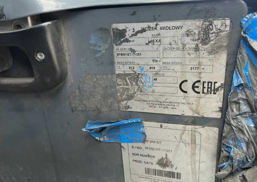 Toyota 8FBM16T - Elektrische heftruck: afbeelding 4 Toyota 8FBM16T - Elektrische heftruck: afbeelding 4