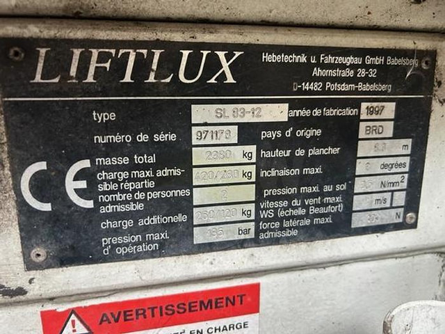 Liftlux - Hoogwerker: afbeelding 5 Liftlux - Hoogwerker: afbeelding 5
