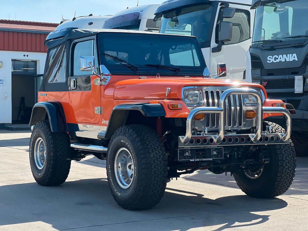 Jeep Wrangler * V8 UMBAU * OLDTIMER * TOP * - SUV: afbeelding 3 Jeep Wrangler * V8 UMBAU * OLDTIMER * TOP * - SUV: afbeelding 3
