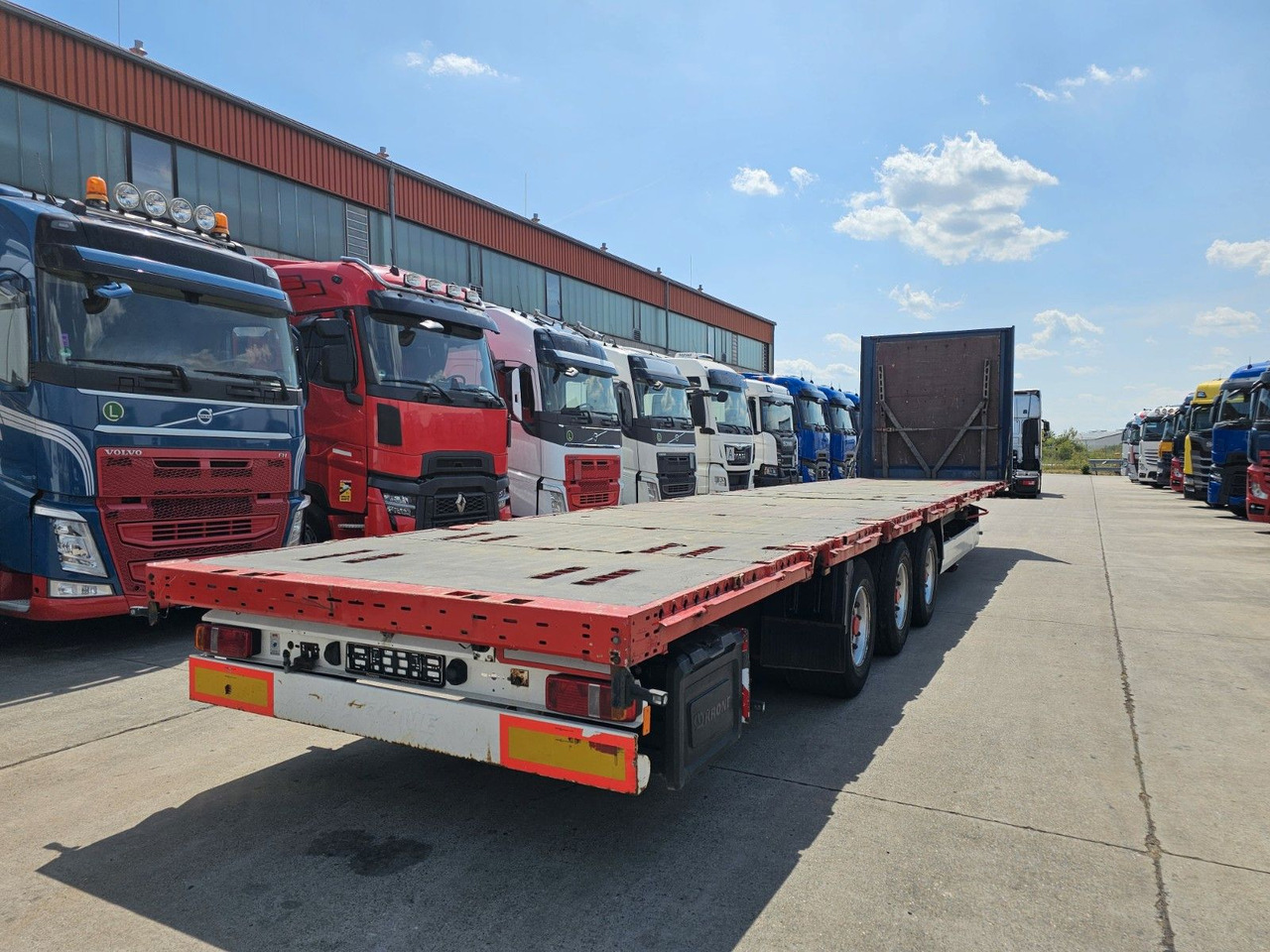 Krone SD / P * PLATEAU * STAHLMATTEN * BPW * RUNGEN * - Open bak met boorden oplegger: afbeelding 5 Krone SD / P * PLATEAU * STAHLMATTEN * BPW * RUNGEN * - Open bak met boorden oplegger: afbeelding 5