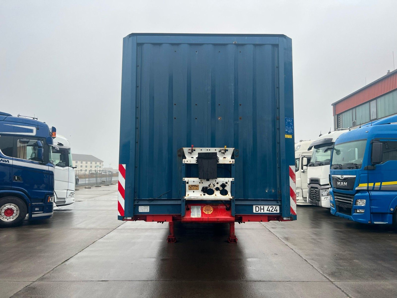 Krone SD * PALETTENKASTEN * 10x RUNGEN * STAHLMATTEN - Open bak met boorden oplegger: afbeelding 3 Krone SD * PALETTENKASTEN * 10x RUNGEN * STAHLMATTEN - Open bak met boorden oplegger: afbeelding 3
