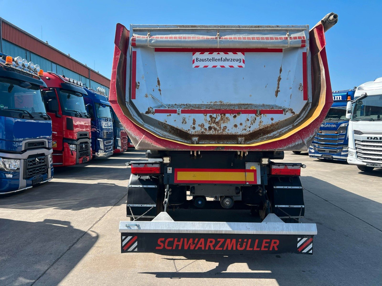 Schwarzmüller SM * KIPPER * 24 KUBIK * BPW * STAHLMULDE * - Kipper oplegger: afbeelding 5 Schwarzmüller SM * KIPPER * 24 KUBIK * BPW * STAHLMULDE * - Kipper oplegger: afbeelding 5