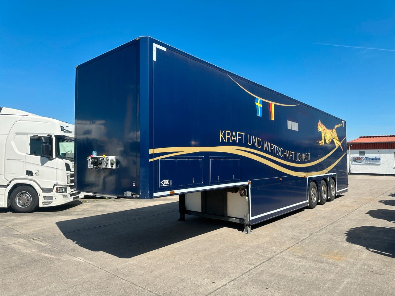 Van Eck PT-3ZI * MOTORSPORT * RACING * DOPPELDECKER *TÜV - Gesloten oplegger: afbeelding 2 Van Eck PT-3ZI * MOTORSPORT * RACING * DOPPELDECKER *TÜV - Gesloten oplegger: afbeelding 2