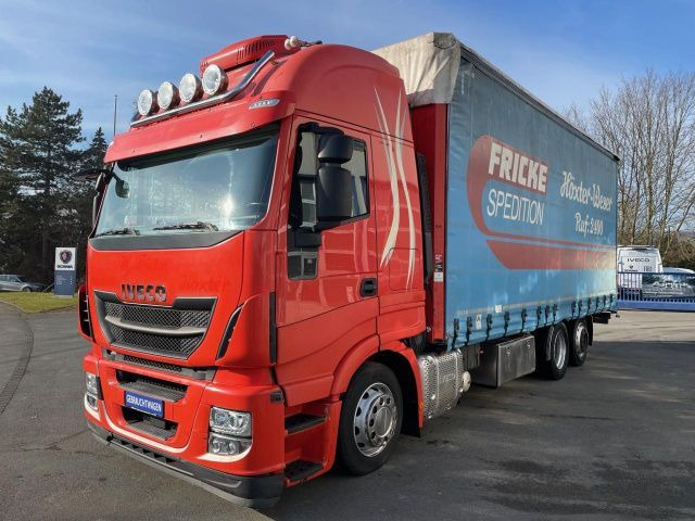 Iveco Stralis AS260S42Y/FP GV Euro6 Intarder Klima AHK - Schuifzeilen vrachtwagen: afbeelding 1 Iveco Stralis AS260S42Y/FP GV Euro6 Intarder Klima AHK - Schuifzeilen vrachtwagen: afbeelding 1
