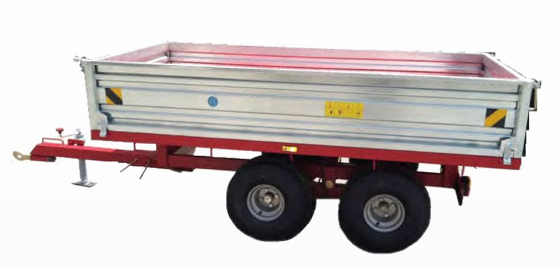 1,5 tot 5 ton - Kipper aanhangwagen: afbeelding 1 1,5 tot 5 ton - Kipper aanhangwagen: afbeelding 1