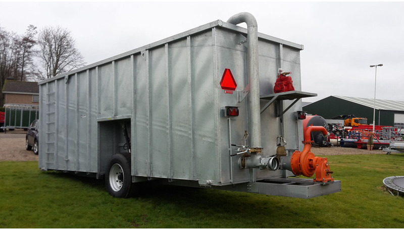 Agomac gegalvaniseerde mest-pompcontainer - Kunstmeststrooier: afbeelding 2 Agomac gegalvaniseerde mest-pompcontainer - Kunstmeststrooier: afbeelding 2