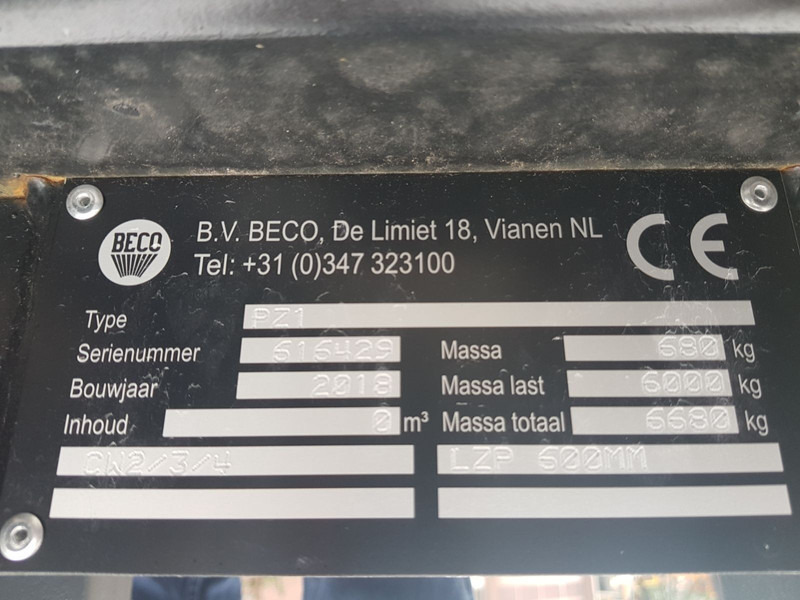 Beco PZ1 palletbord - Vorken voor Intern transport: afbeelding 4 Beco PZ1 palletbord - Vorken voor Intern transport: afbeelding 4