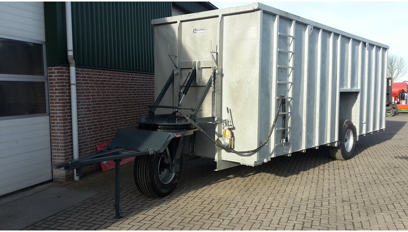 Mestcontainer met neuswiel - Kunstmeststrooier: afbeelding 2 Mestcontainer met neuswiel - Kunstmeststrooier: afbeelding 2