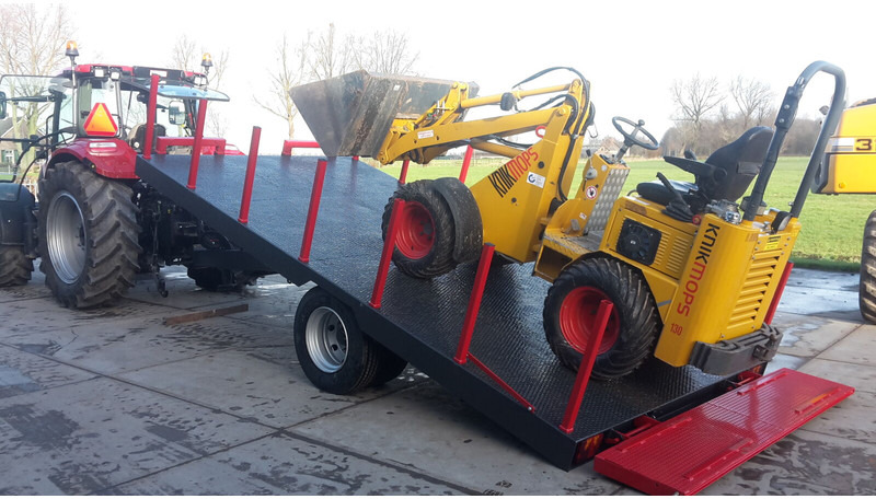 Oprijwagen 10 ton - Open/ Plateau aanhangwagen: afbeelding 2 Oprijwagen 10 ton - Open/ Plateau aanhangwagen: afbeelding 2