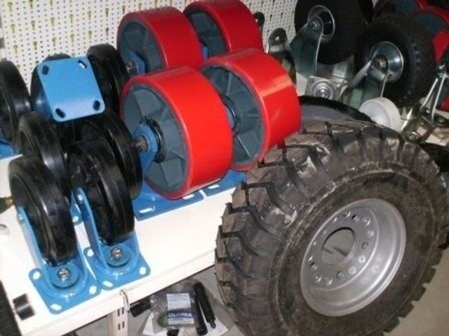 Zwenkwielen en bok wielen - Banden en velgen: afbeelding 2 Zwenkwielen en bok wielen - Banden en velgen: afbeelding 2