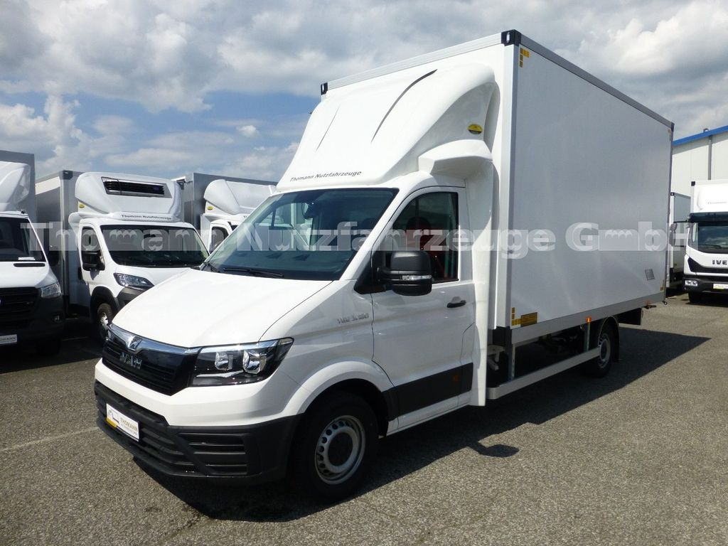 MAN TGE 3.180 Koffer Türen / Möbelkoffer Premium MAN TGE 3.180 Koffer Türen / Möbelkoffer Premium - Bestelwagen gesloten laadbak: afbeelding 2 MAN TGE 3.180 Koffer Türen / Möbelkoffer Premium MAN TGE 3.180 Koffer Türen / Möbelkoffer Premium - Bestelwagen gesloten laadbak: afbeelding 2