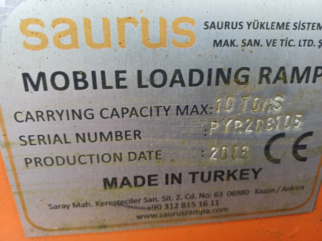 Saurus - Laadbrug: afbeelding 3 Saurus - Laadbrug: afbeelding 3