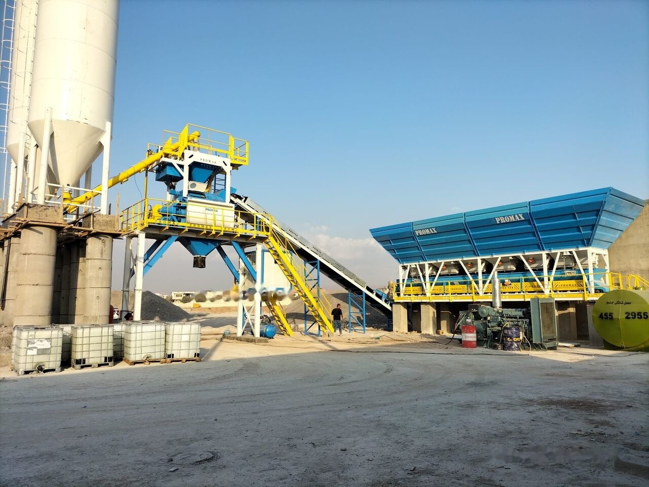 Betoncentrale Promax Compact Concrete Batching Plant C120-TWN-LINE (120m3/h): afbeelding 8