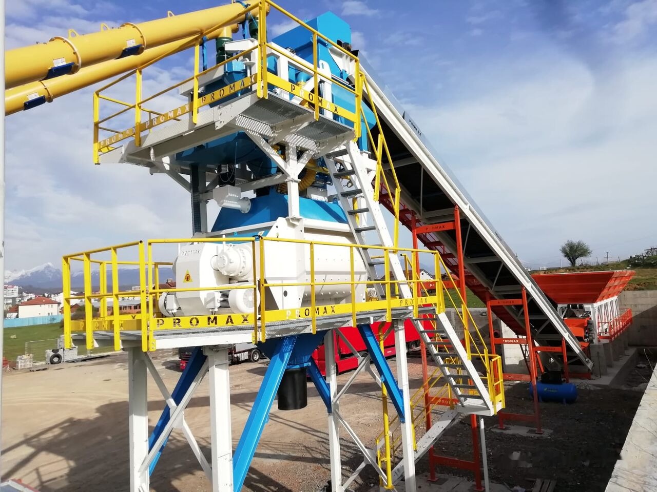 Promax Stationary Concrete Batching Plant S100 TWN (100m³/h) - Betoncentrale: afbeelding 1 Promax Stationary Concrete Batching Plant S100 TWN (100m³/h) - Betoncentrale: afbeelding 1
