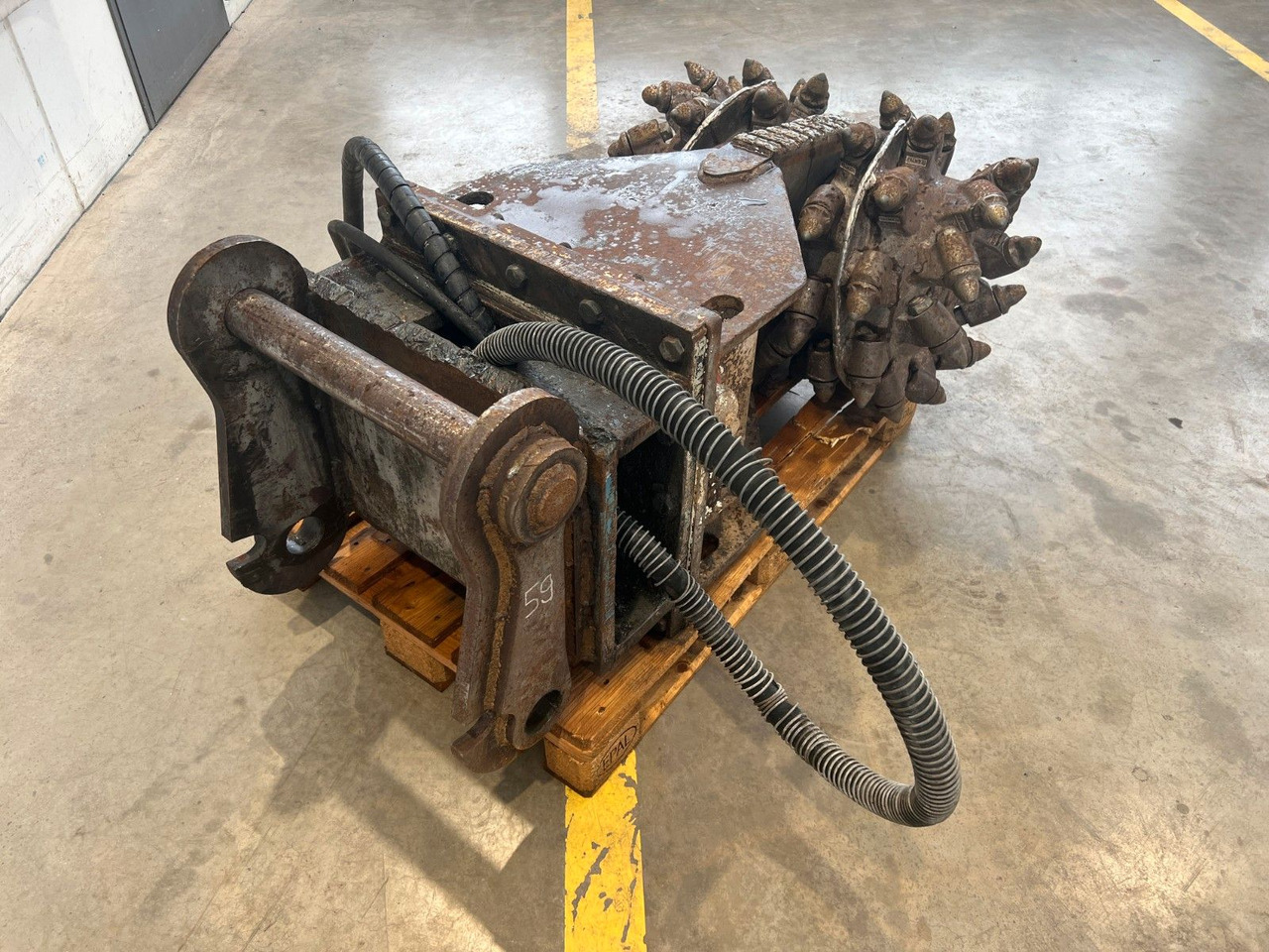 SIMEX TF 800 Felsfräse / Fräse / SW48 / 2007 - Aanbouwdeel voor Graafmachine: afbeelding 5 SIMEX TF 800 Felsfräse / Fräse / SW48 / 2007 - Aanbouwdeel voor Graafmachine: afbeelding 5