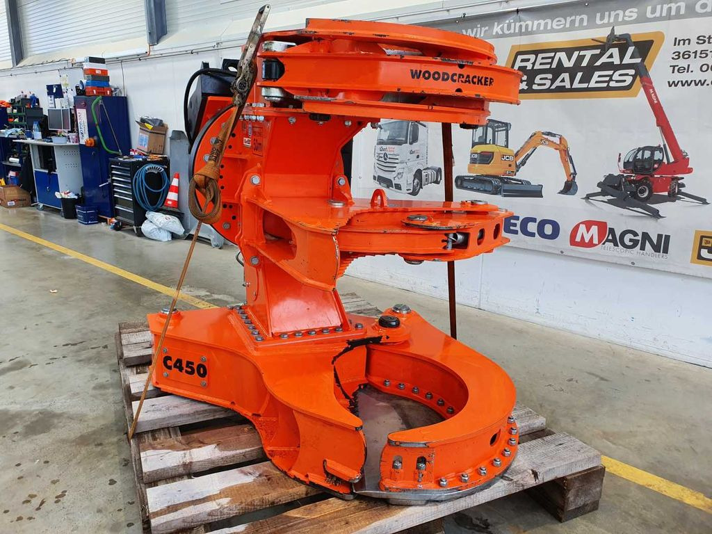 Aanbouwdeel voor Bosbouwmachine Westtech Woodcracker C450 MS21 Sammler Tiltator: afbeelding 12