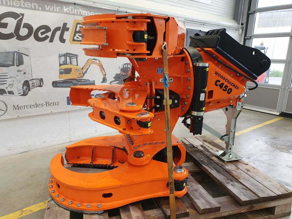 Aanbouwdeel voor Bosbouwmachine Westtech Woodcracker C450 MS21 Sammler Tiltator: afbeelding 8