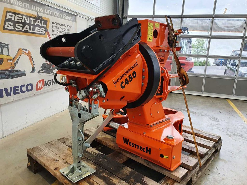Westtech Woodcracker C450 MS21 Sammler Tiltator - Aanbouwdeel voor Bosbouwmachine: afbeelding 5 Westtech Woodcracker C450 MS21 Sammler Tiltator - Aanbouwdeel voor Bosbouwmachine: afbeelding 5