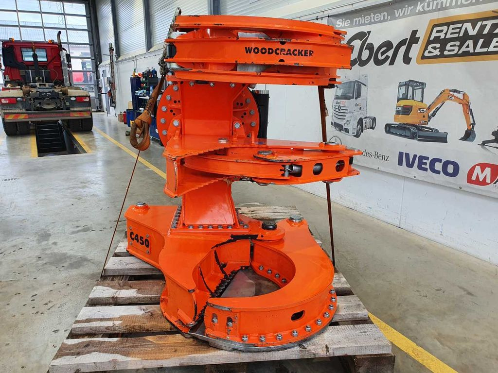 Aanbouwdeel voor Bosbouwmachine Westtech Woodcracker C450 MS21 Sammler Tiltator: afbeelding 11
