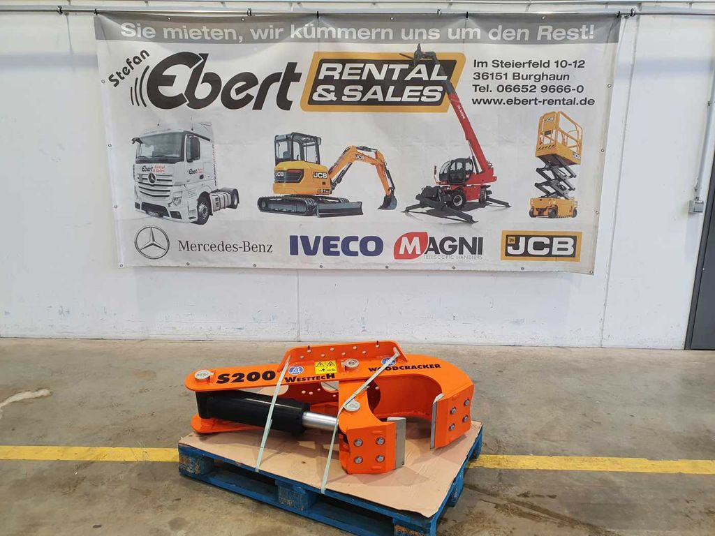 Westtech Woodcracker S200 / Wurzelstockschere - Aanbouwdeel voor Bosbouwmachine: afbeelding 1 Westtech Woodcracker S200 / Wurzelstockschere - Aanbouwdeel voor Bosbouwmachine: afbeelding 1