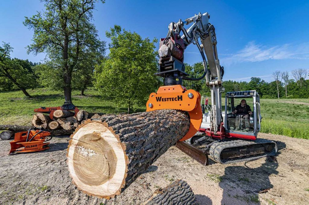 Westtech Woodgripper 1270 Holzzange / opt. Säge - Aanbouwdeel voor Bosbouwmachine: afbeelding 4 Westtech Woodgripper 1270 Holzzange / opt. Säge - Aanbouwdeel voor Bosbouwmachine: afbeelding 4