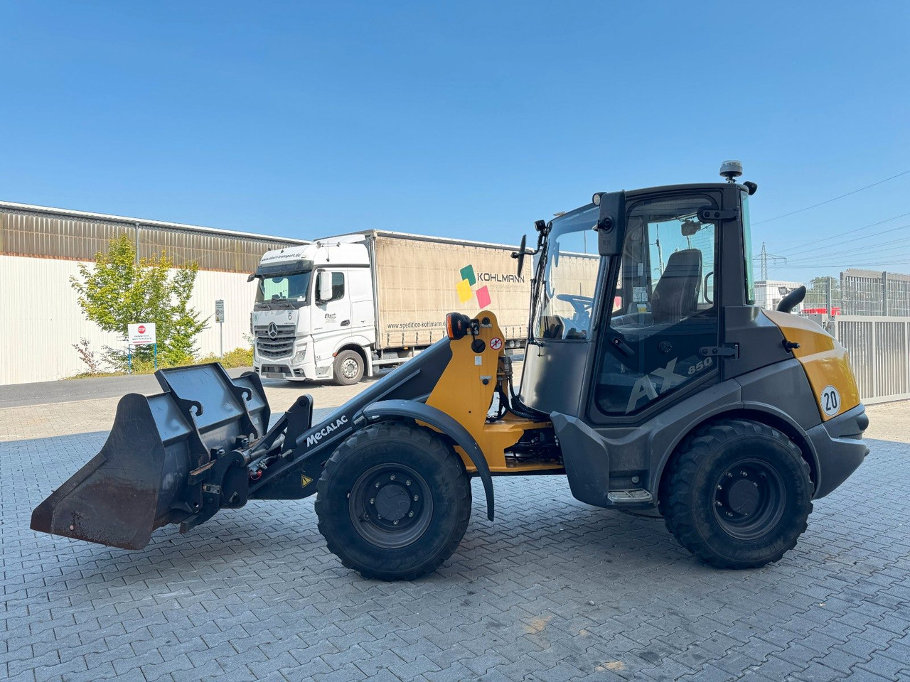 Ahlmann AX 850 / nur: 671h / 11.2022 / Gabel / Schaufel - Wiellader: afbeelding 5 Ahlmann AX 850 / nur: 671h / 11.2022 / Gabel / Schaufel - Wiellader: afbeelding 5