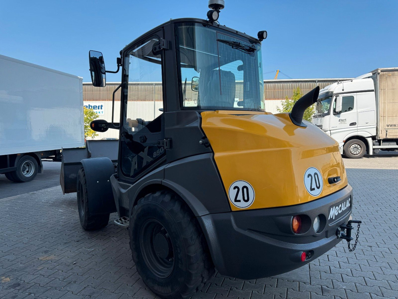Ahlmann AX 850 / nur: 671h / 11.2022 / Gabel / Schaufel - Wiellader: afbeelding 4 Ahlmann AX 850 / nur: 671h / 11.2022 / Gabel / Schaufel - Wiellader: afbeelding 4