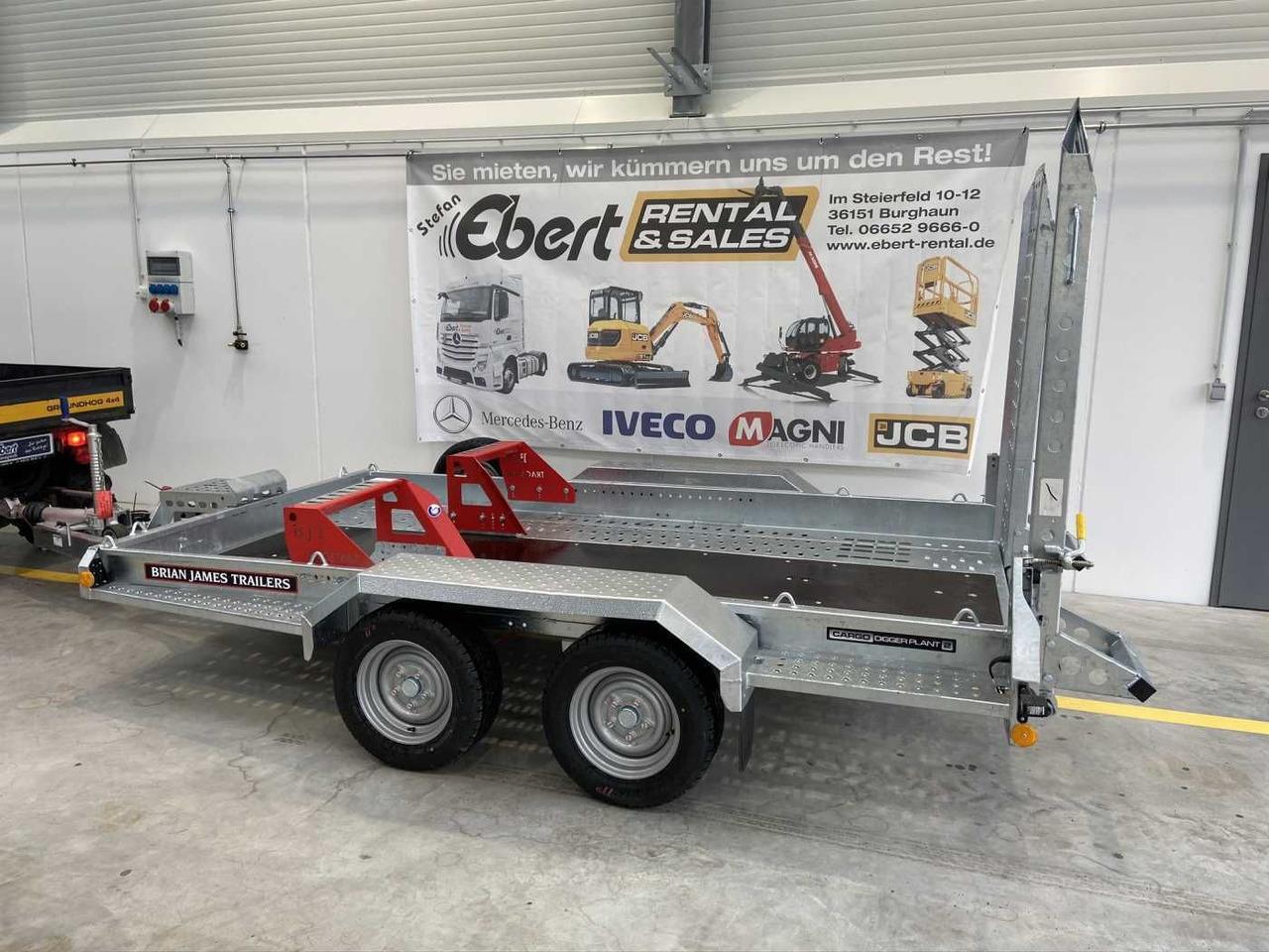 Brian James Cargo Digger Plant 2 / Länge: 3.200mm / 3.500kg - Dieplader aanhangwagen: afbeelding 4 Brian James Cargo Digger Plant 2 / Länge: 3.200mm / 3.500kg - Dieplader aanhangwagen: afbeelding 4