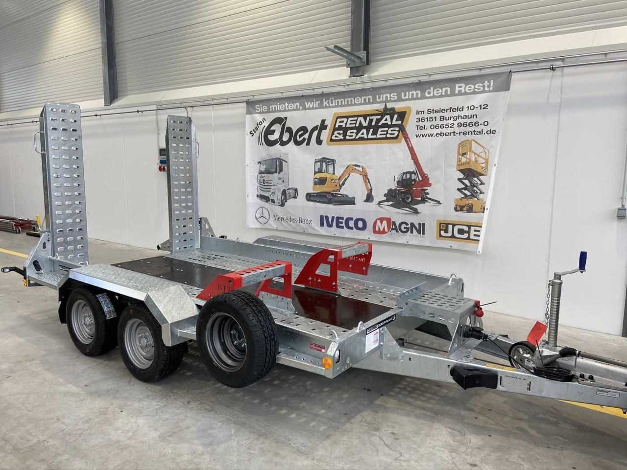 Brian James Cargo Digger Plant 2 / Länge: 3.200mm / 3.500kg - Dieplader aanhangwagen: afbeelding 1 Brian James Cargo Digger Plant 2 / Länge: 3.200mm / 3.500kg - Dieplader aanhangwagen: afbeelding 1