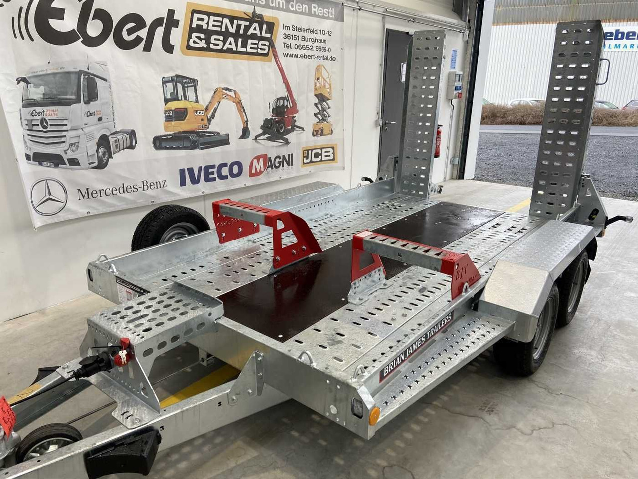 Brian James Cargo Digger Plant 2 / Länge: 3.200mm / 3.500kg - Dieplader aanhangwagen: afbeelding 5 Brian James Cargo Digger Plant 2 / Länge: 3.200mm / 3.500kg - Dieplader aanhangwagen: afbeelding 5