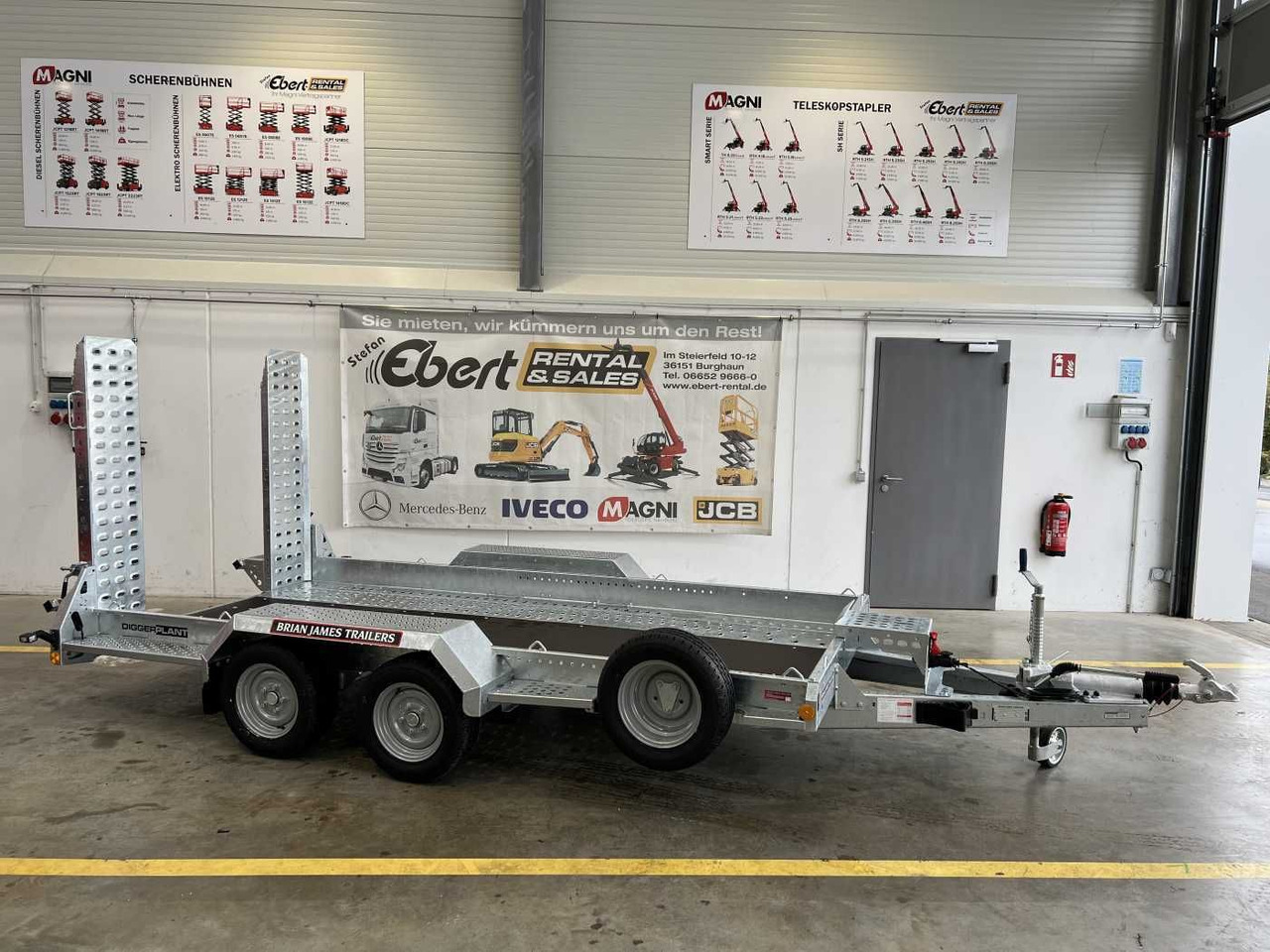 Brian James Cargo Digger Plant 2 / Länge 3.700mm / 3.500kg - Dieplader aanhangwagen: afbeelding 1 Brian James Cargo Digger Plant 2 / Länge 3.700mm / 3.500kg - Dieplader aanhangwagen: afbeelding 1