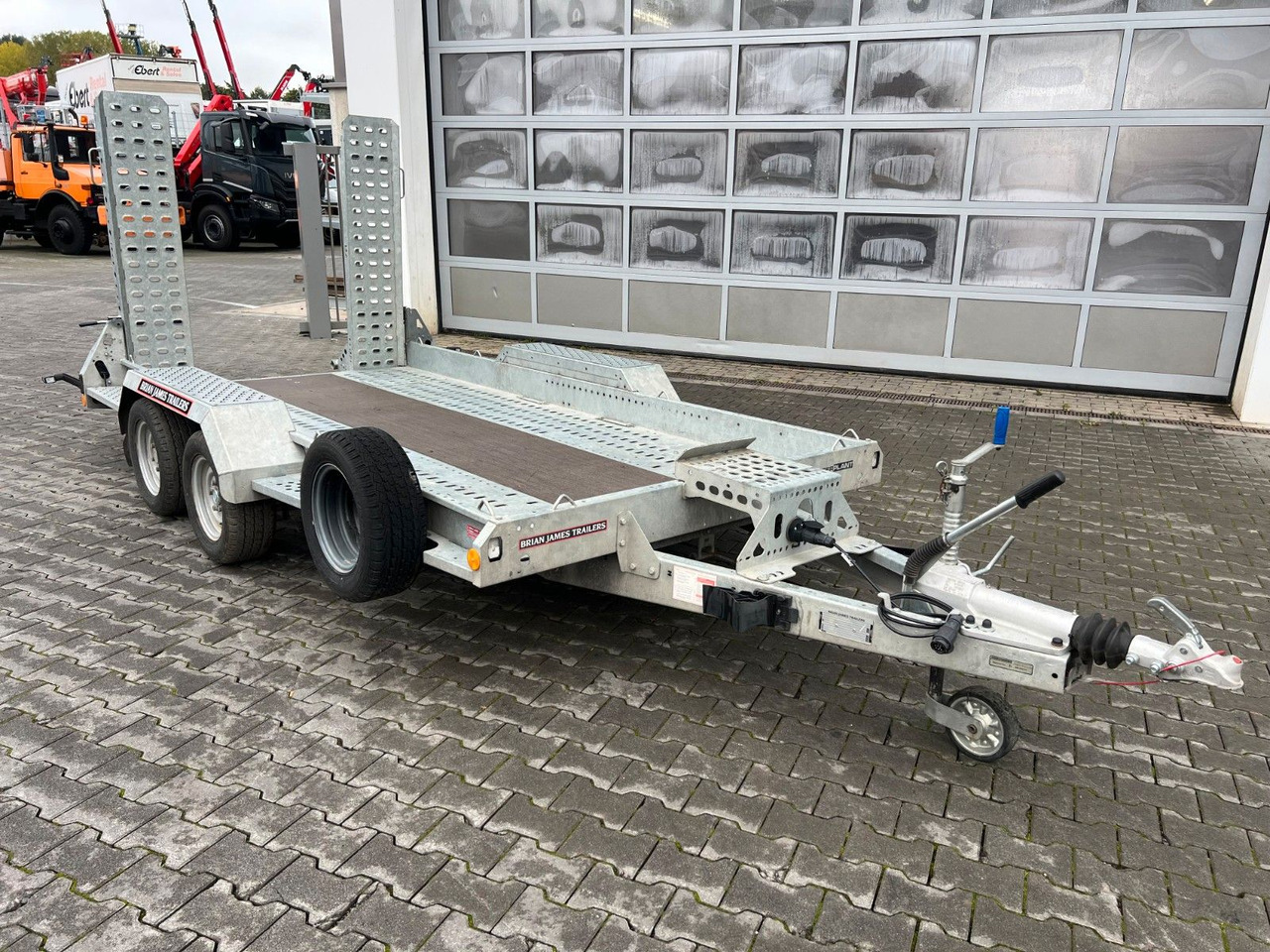 Dieplader aanhangwagen Brian James Cargo Digger Plant 2 / Länge 3.700mm / 3.500kg: afbeelding 10 Dieplader aanhangwagen Brian James Cargo Digger Plant 2 / Länge 3.700mm / 3.500kg: afbeelding 10
