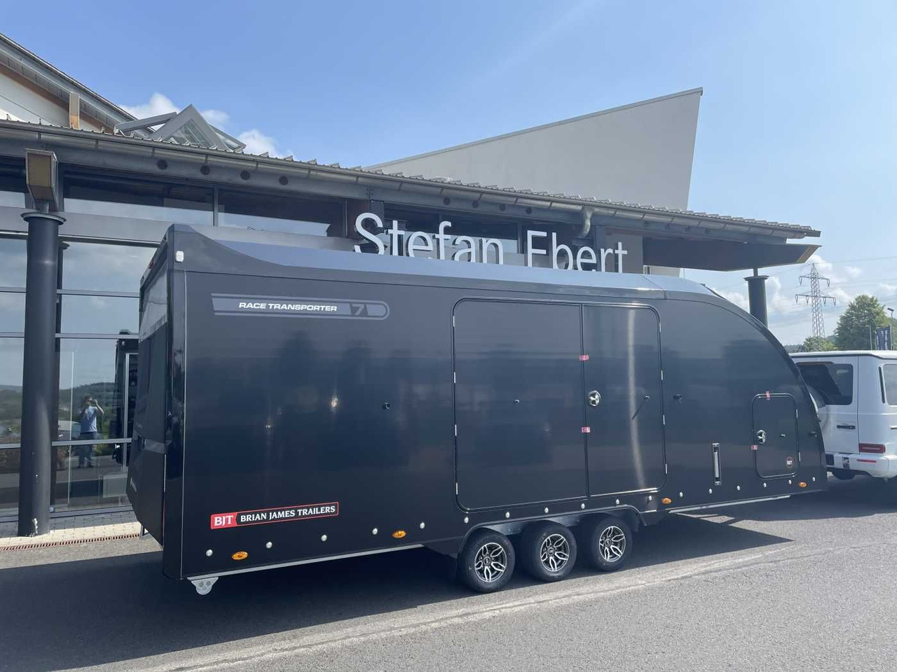 Brian James Race Transporter 7 / 6,16 m 3.500 kg - Autotransport aanhangwagen: afbeelding 1 Brian James Race Transporter 7 / 6,16 m 3.500 kg - Autotransport aanhangwagen: afbeelding 1