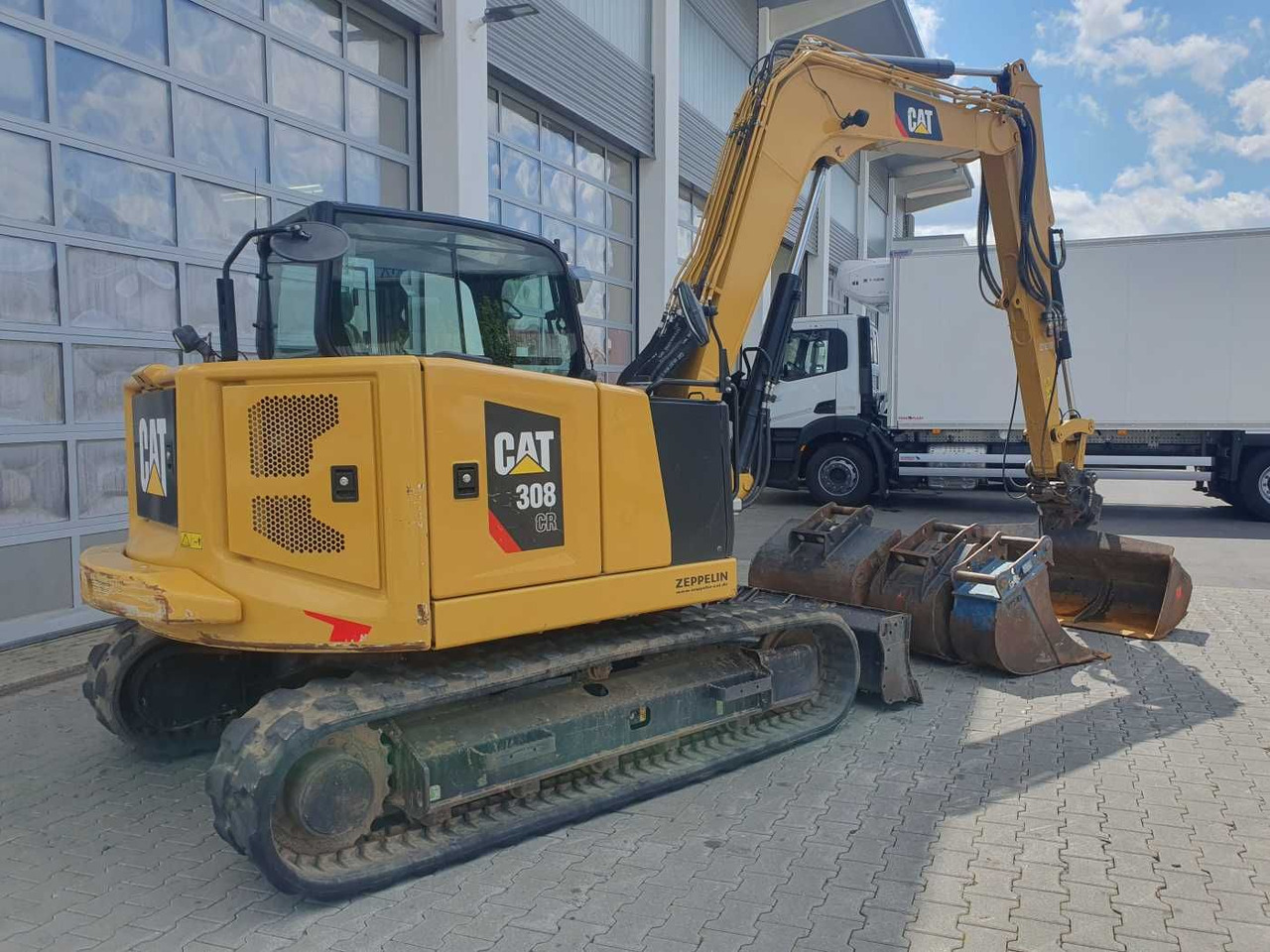 CAT 308CR / nur 3.272h! / Löffelpaket - Rupsgraafmachine: afbeelding 3 CAT 308CR / nur 3.272h! / Löffelpaket - Rupsgraafmachine: afbeelding 3
