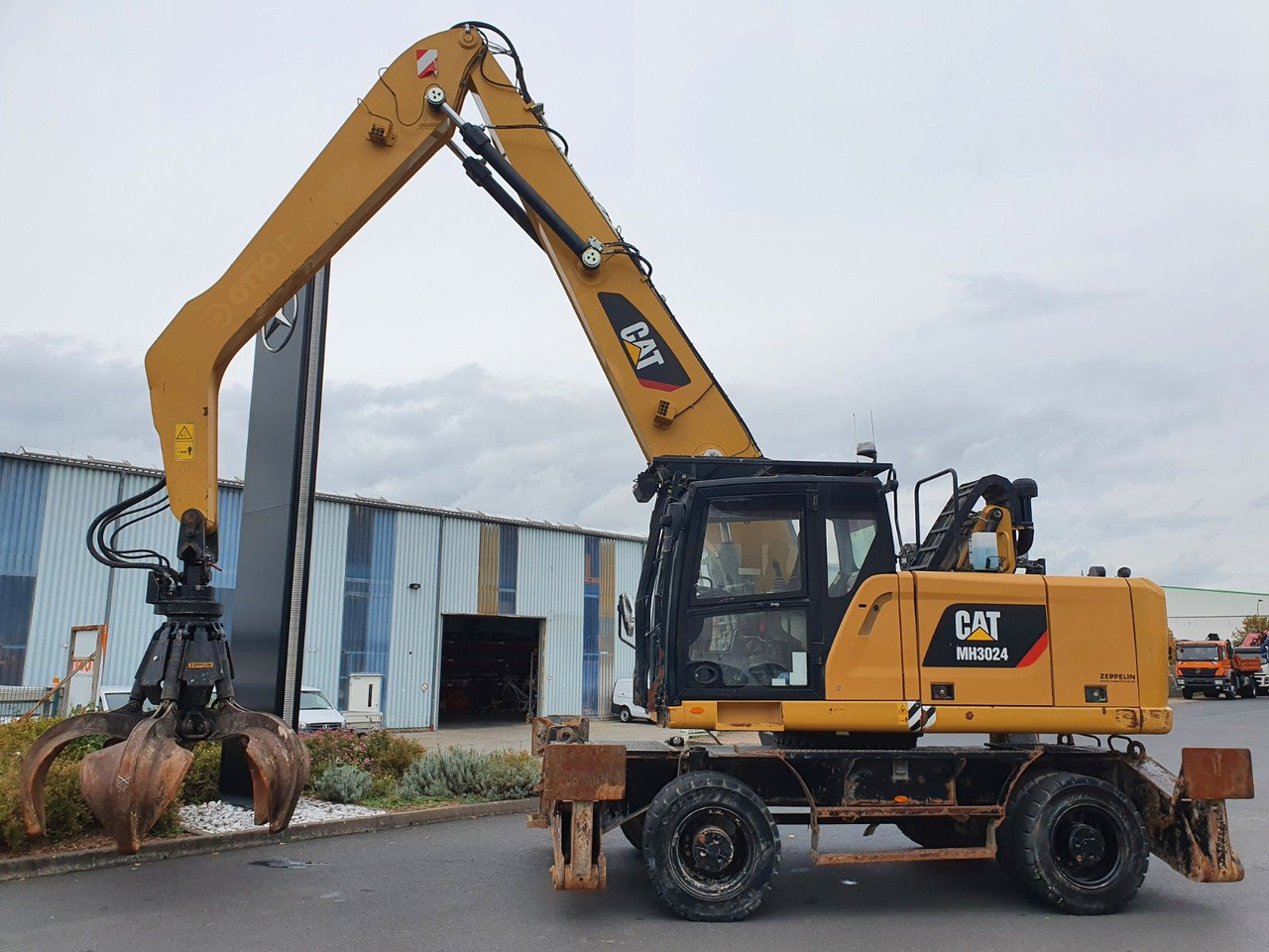 CAT MH3024 / MH 3024 / Greifer / 2018 / 9.424h - Mobiele graafmachine: afbeelding 3 CAT MH3024 / MH 3024 / Greifer / 2018 / 9.424h - Mobiele graafmachine: afbeelding 3