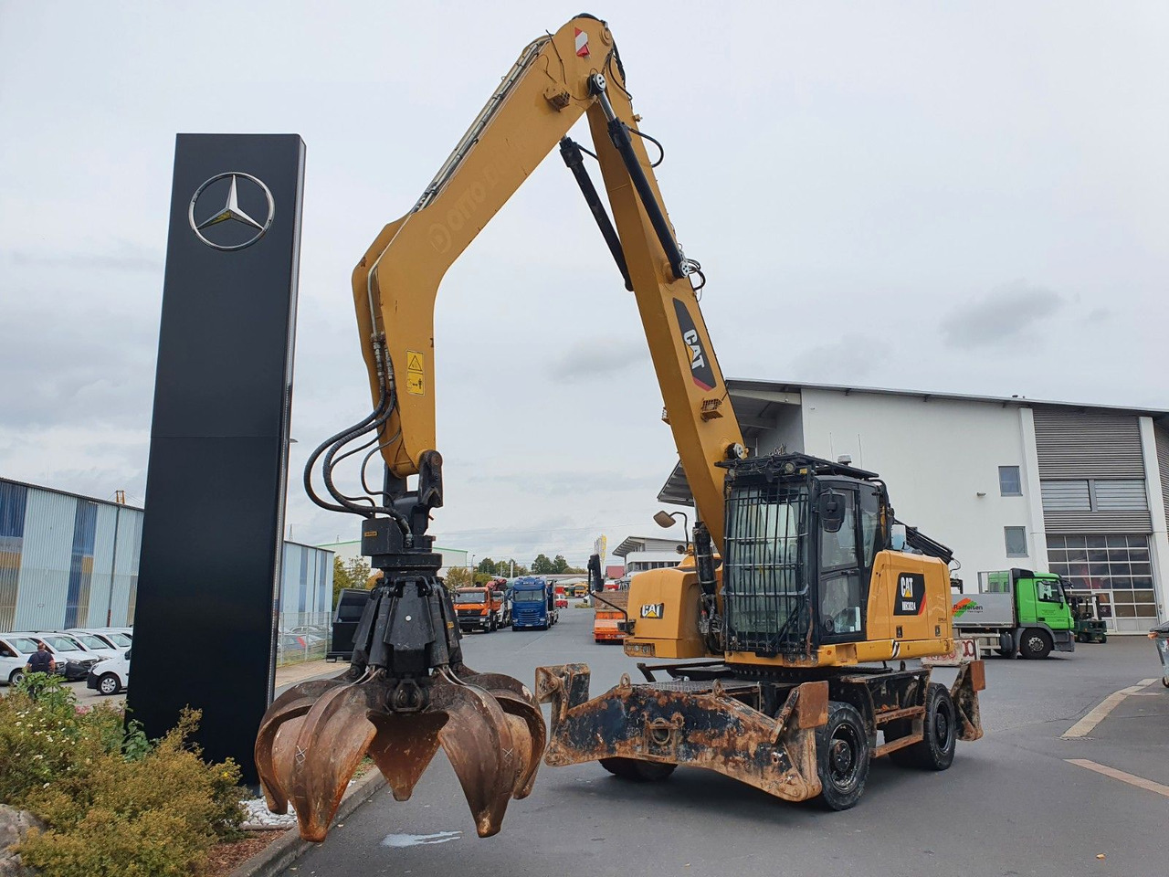 CAT MH3024 / MH 3024 / Greifer / 2018 / 9.424h - Mobiele graafmachine: afbeelding 1 CAT MH3024 / MH 3024 / Greifer / 2018 / 9.424h - Mobiele graafmachine: afbeelding 1