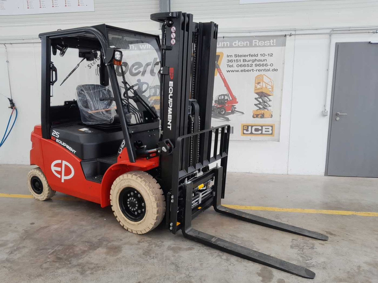 EP Equipment EFL253 / Triplex: 4,80m / SS / Neu - Elektrische heftruck: afbeelding 4 EP Equipment EFL253 / Triplex: 4,80m / SS / Neu - Elektrische heftruck: afbeelding 4