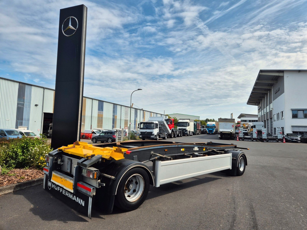 Hüffermann HSA 20.70 Containerfahrgestell BPW Achsen - Chassis aanhangwagen: afbeelding 1 Hüffermann HSA 20.70 Containerfahrgestell BPW Achsen - Chassis aanhangwagen: afbeelding 1