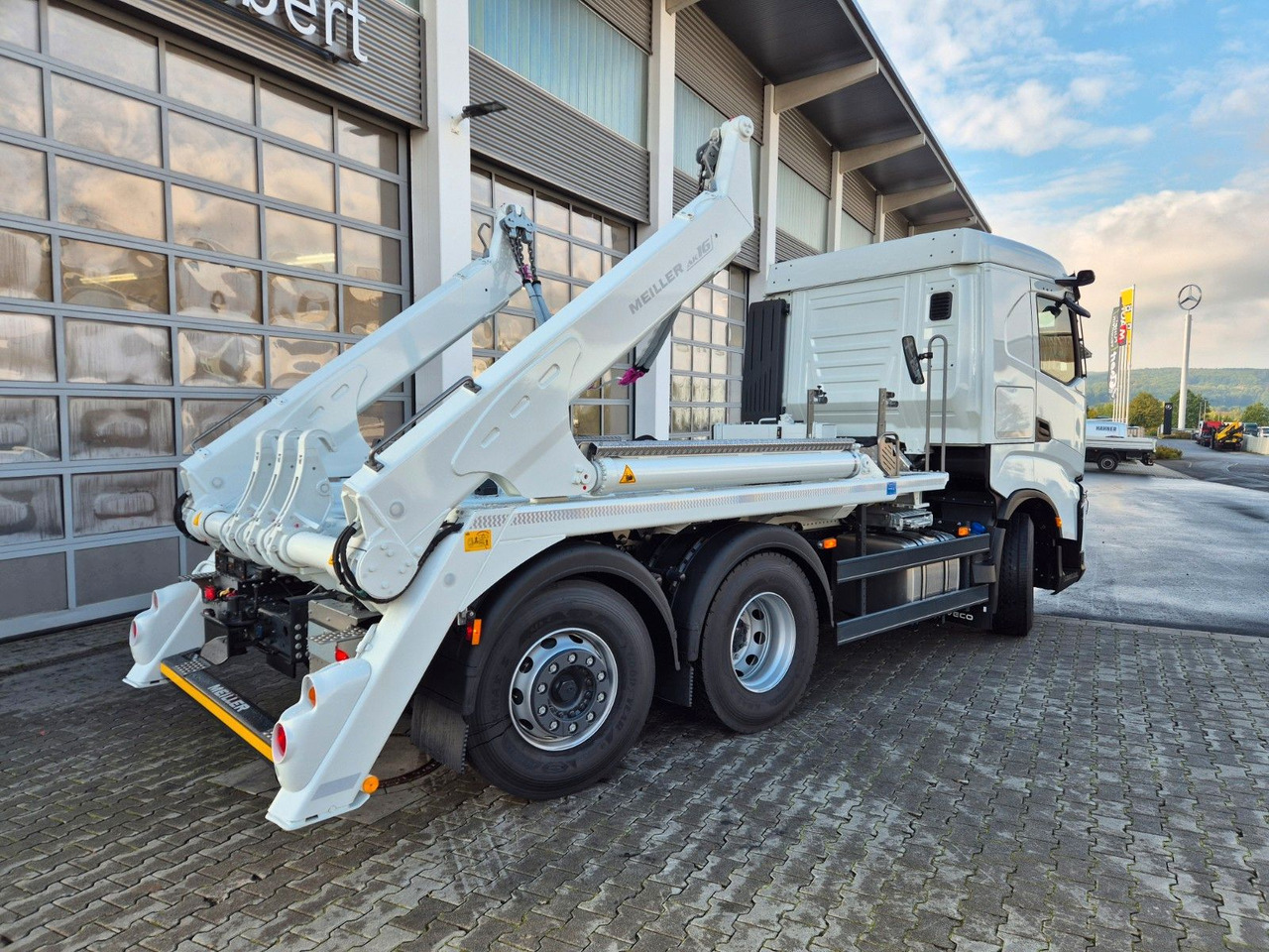 Kipper vrachtwagen Iveco AS280X58Y/ PS ON Meiller AK 16. T Funk AHK Cam: afbeelding 11