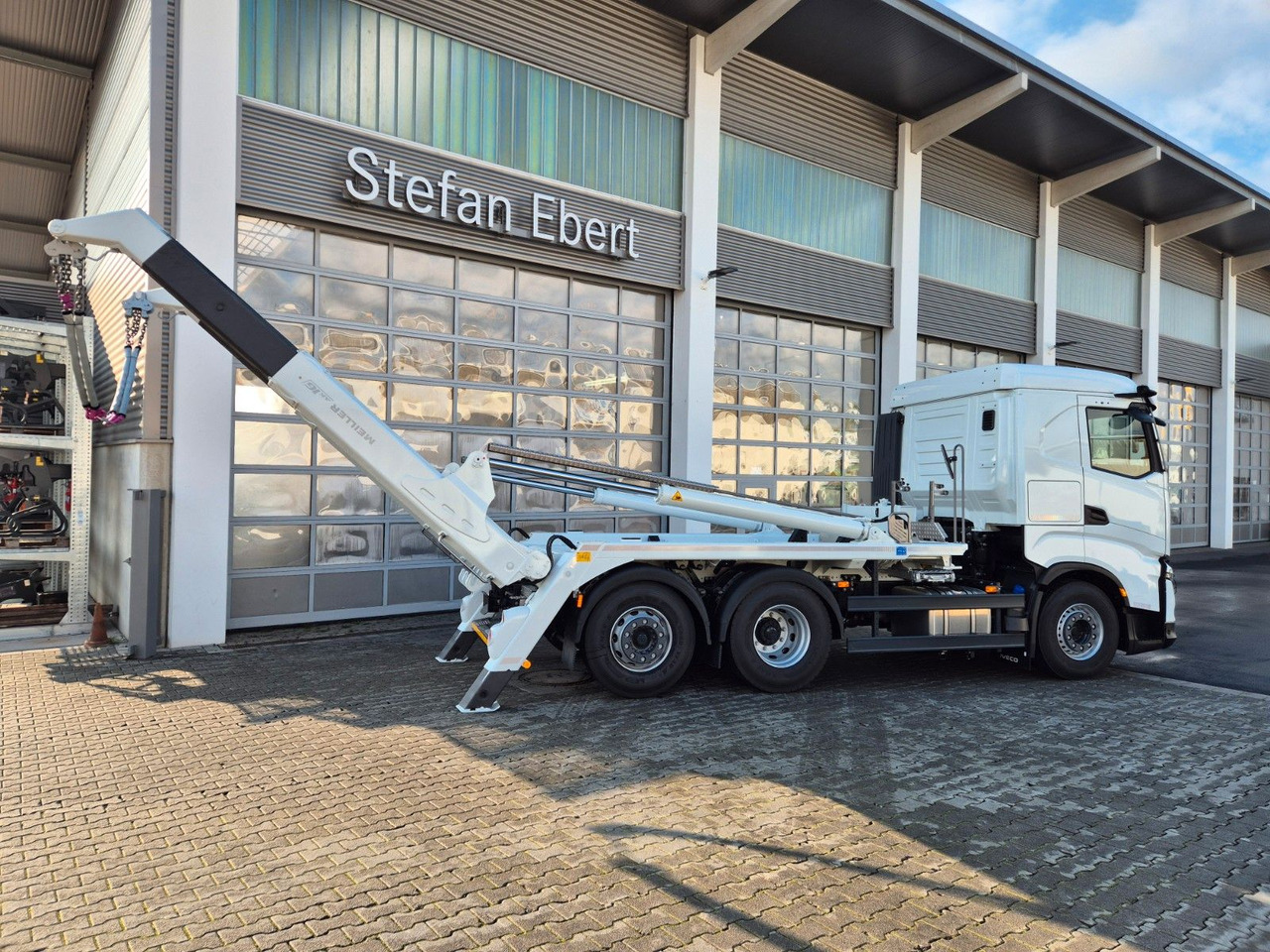 Kipper vrachtwagen Iveco AS280X58Y/ PS ON Meiller AK 16. T Funk AHK Cam: afbeelding 31