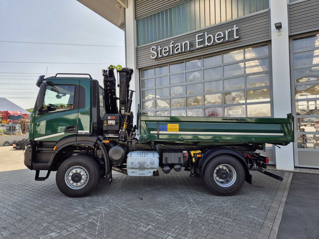Iveco T-Way AD190T36W/P 4x4 HIAB X-HIDUO 118E-3 Funk - Kipper vrachtwagen, Kraanwagen: afbeelding 4 Iveco T-Way AD190T36W/P 4x4 HIAB X-HIDUO 118E-3 Funk - Kipper vrachtwagen, Kraanwagen: afbeelding 4