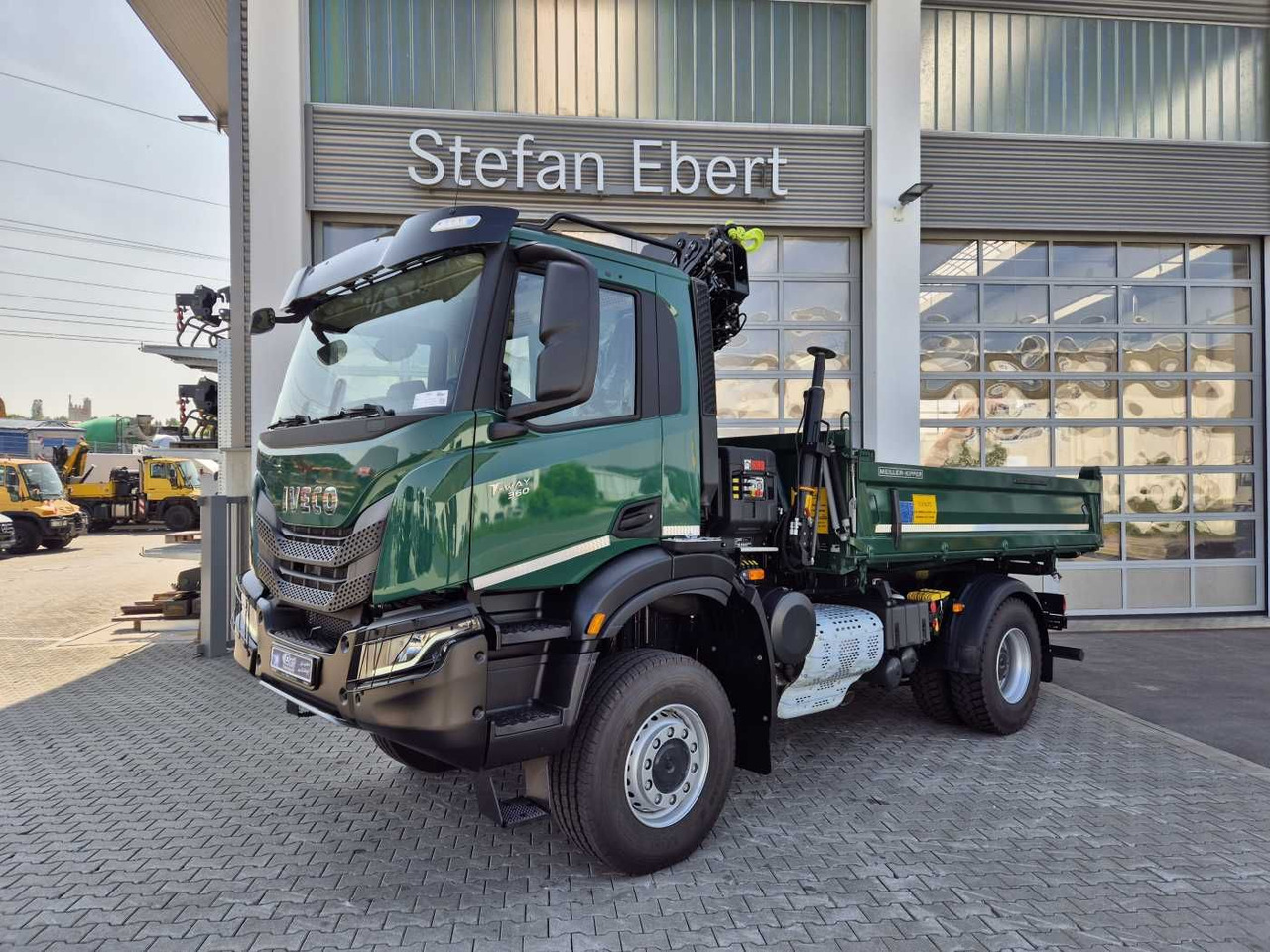 Iveco T-Way AD190T36W/P 4x4 HIAB X-HIDUO 118E-3 Funk - Kipper vrachtwagen, Kraanwagen: afbeelding 2 Iveco T-Way AD190T36W/P 4x4 HIAB X-HIDUO 118E-3 Funk - Kipper vrachtwagen, Kraanwagen: afbeelding 2