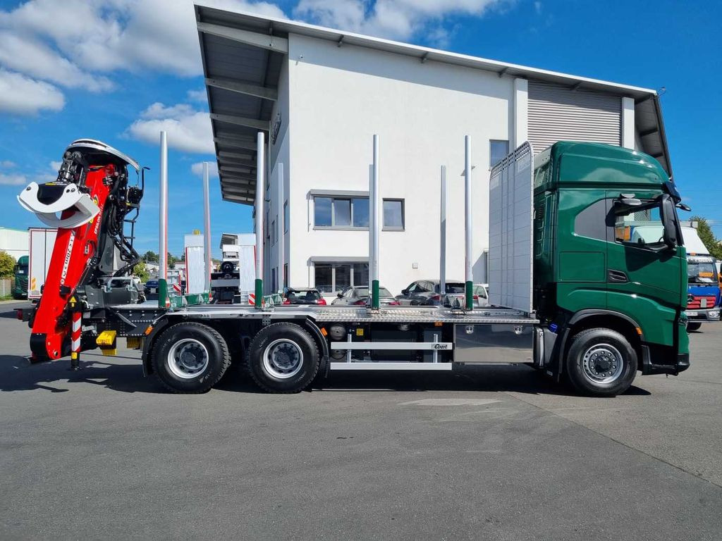 Iveco X-Way AS300X57 Z/P HR ON+ 6x4 (6x6 Hi Traction) - Houttransport, Kraanwagen: afbeelding 5 Iveco X-Way AS300X57 Z/P HR ON+ 6x4 (6x6 Hi Traction) - Houttransport, Kraanwagen: afbeelding 5