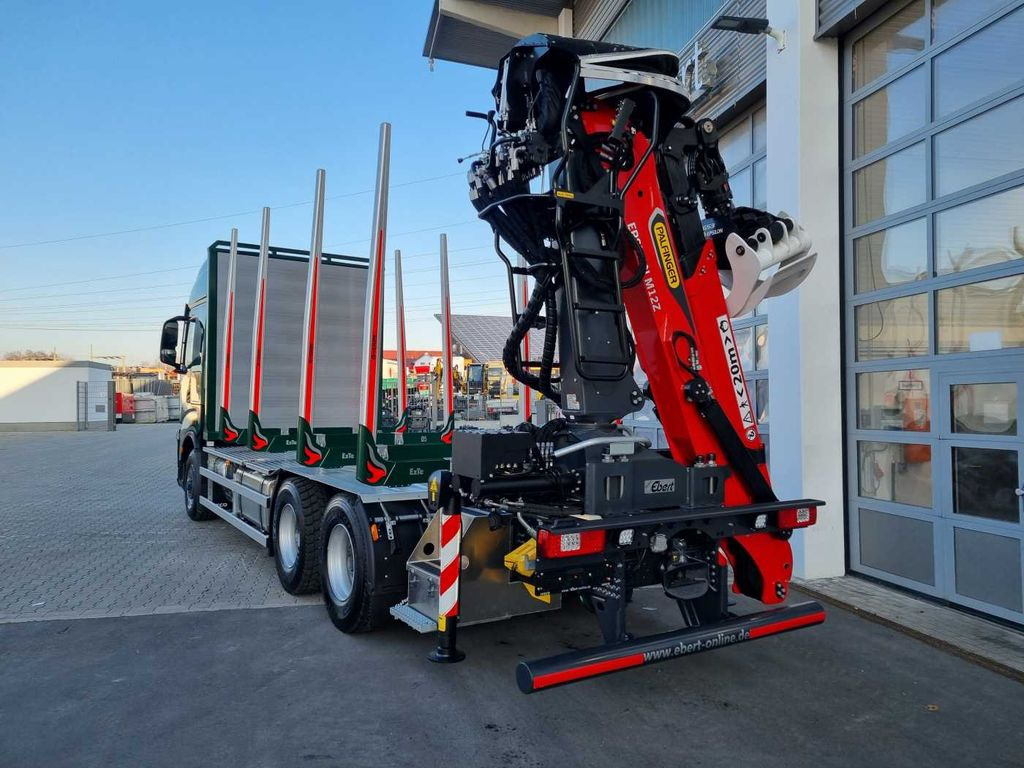 Nieuw Houttransport, Kraanwagen Iveco X-Way AS300X57 Z/P HR ON+ 6x4 (6x6 Hi Traction): afbeelding 8