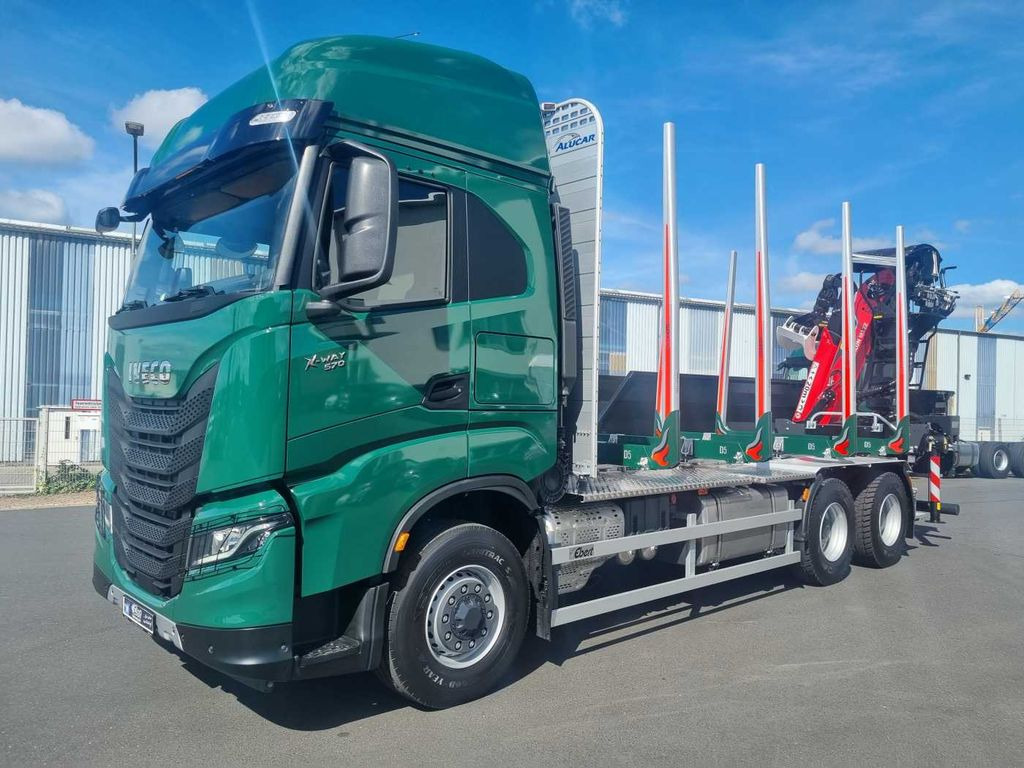 Iveco X-Way AS300X57 Z/P HR ON+ 6x4 (6x6 Hi Traction) - Houttransport, Kraanwagen: afbeelding 2 Iveco X-Way AS300X57 Z/P HR ON+ 6x4 (6x6 Hi Traction) - Houttransport, Kraanwagen: afbeelding 2