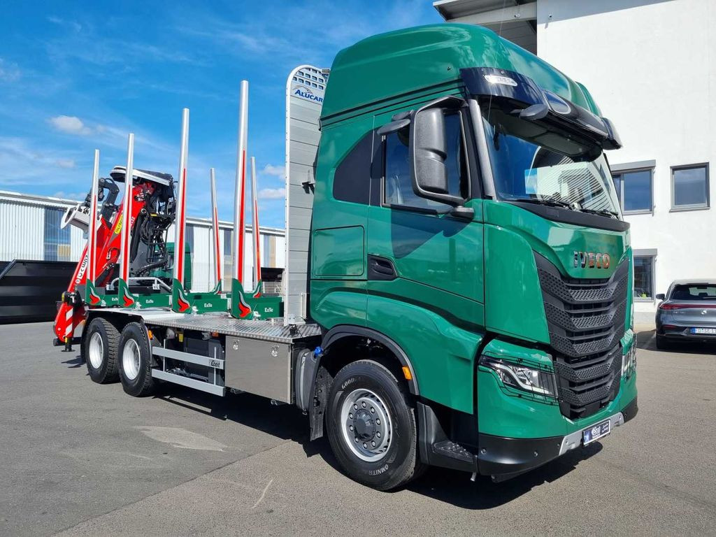 Iveco X-Way AS300X57 Z/P HR ON+ 6x4 (6x6 Hi Traction) Iveco X-Way AS300X57 Z/P HR ON+ 6x4 (6x6 Hi Traction) - Houttransport, Kraanwagen: afbeelding 3 Iveco X-Way AS300X57 Z/P HR ON+ 6x4 (6x6 Hi Traction) Iveco X-Way AS300X57 Z/P HR ON+ 6x4 (6x6 Hi Traction) - Houttransport, Kraanwagen: afbeelding 3