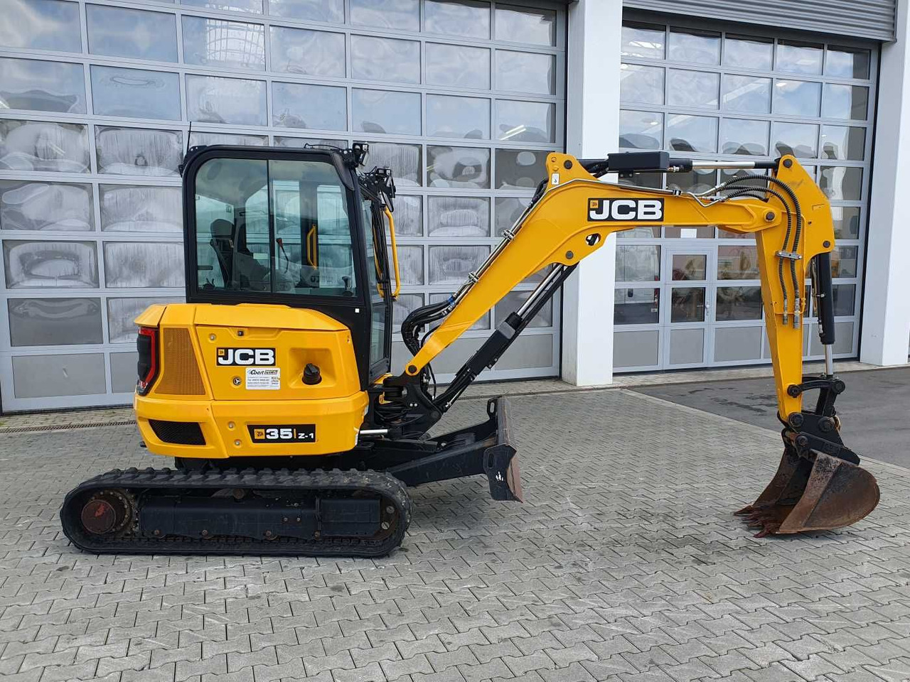 JCB 35Z-1 / 2022 / nur 389h! / Tieflöffel - Minigraafmachine: afbeelding 2 JCB 35Z-1 / 2022 / nur 389h! / Tieflöffel - Minigraafmachine: afbeelding 2